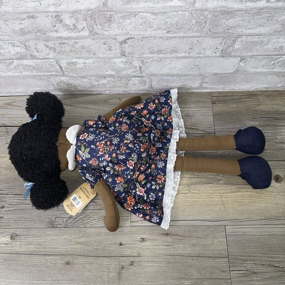 Ganz CORA Rag Doll with Brown Skin and Black Curly Hair African-American - Picture 4 of 5